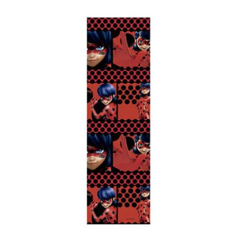 Miraculous Ladybug Red Polka Dot 2m Roll Wrap £0.99